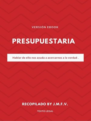 cover image of Presupuestaria